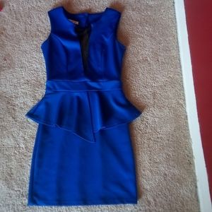 Arden B peplum waist dress RN 78749